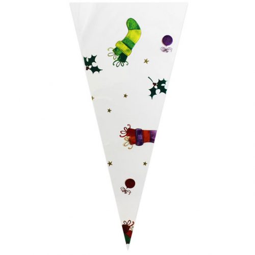Christmas Stockings & Ornaments - Plastic Cone